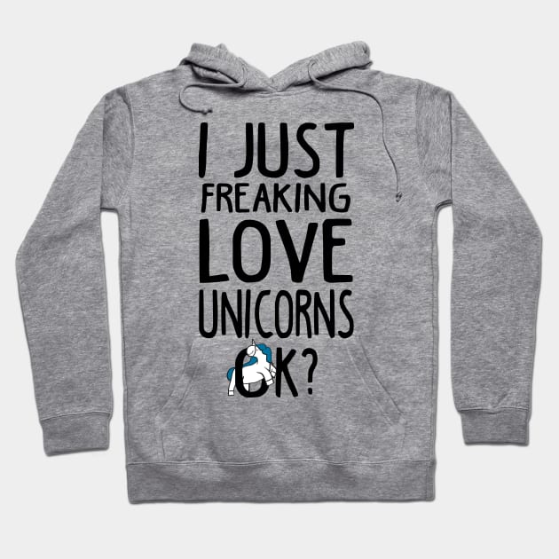 Love Unicorns Hoodie by KsuAnn